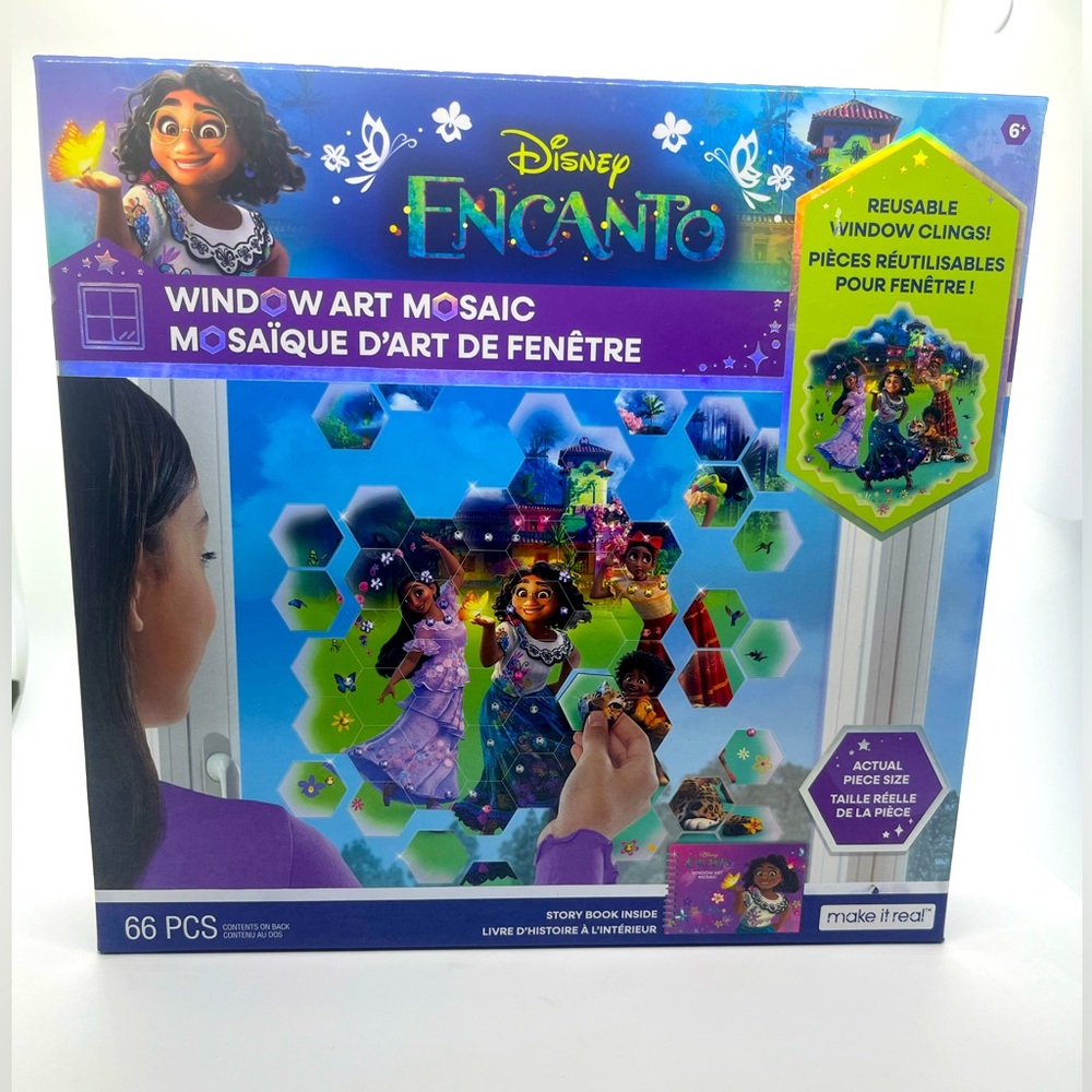 Disney ENCANTO Make It Real Window Art Wish Mosaic 66 PCS SEALED Make It Real!